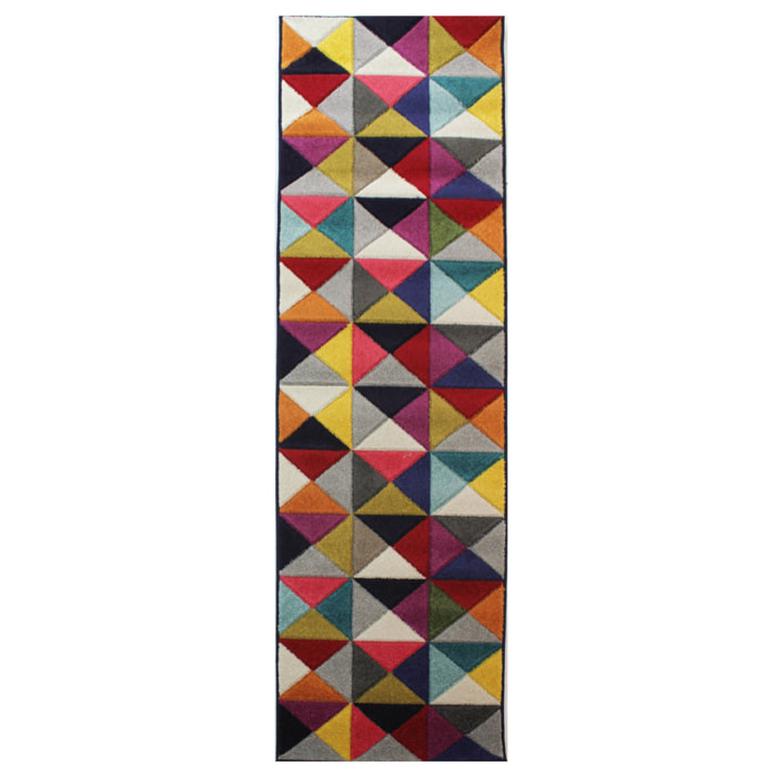 Tappeto Quadro Multicolor