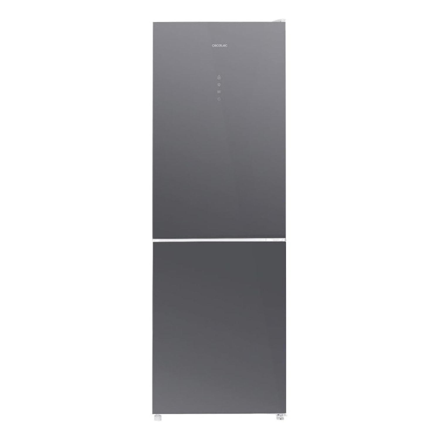 Frigorífico Bolero CoolMarket Combi 322 Glass Grey D. Multi Airflow, Total No Fr