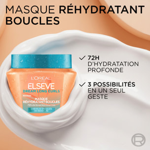 L'Oréal Paris Elseve Dream Long Curls Masque Réhydratant Boucles 290ml