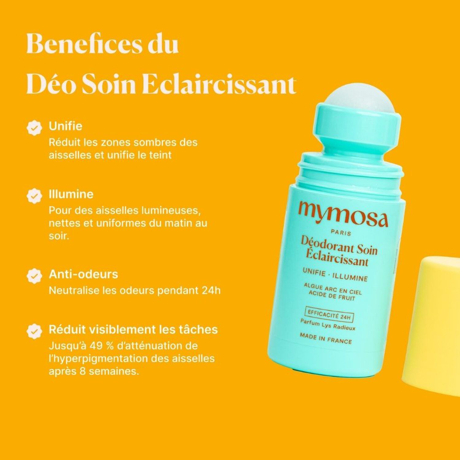 Déodorant - Soin Déodorant Éclaircissant 50ml