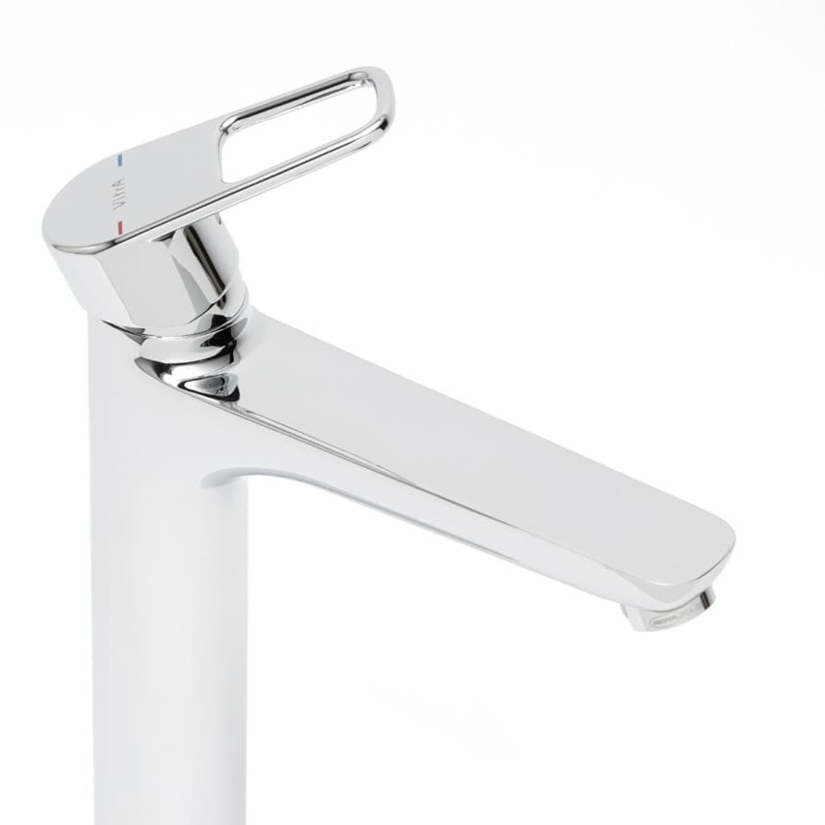 Flow mitigeur lavabo XL 29,2 cm, à levier, sans vidage, chrome (A43014)