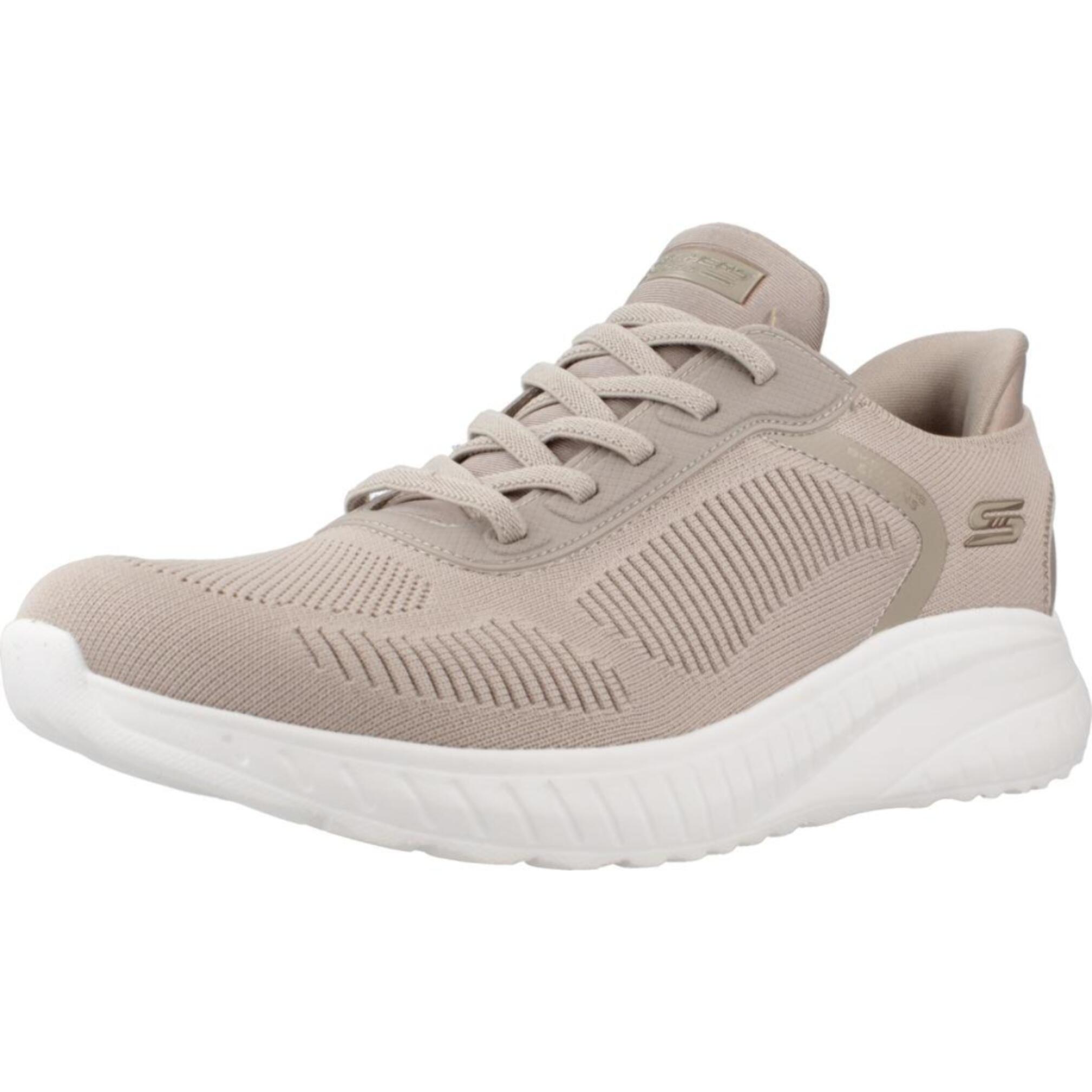 Sneakers De  Mujer Bobs Squad Chaos Beis