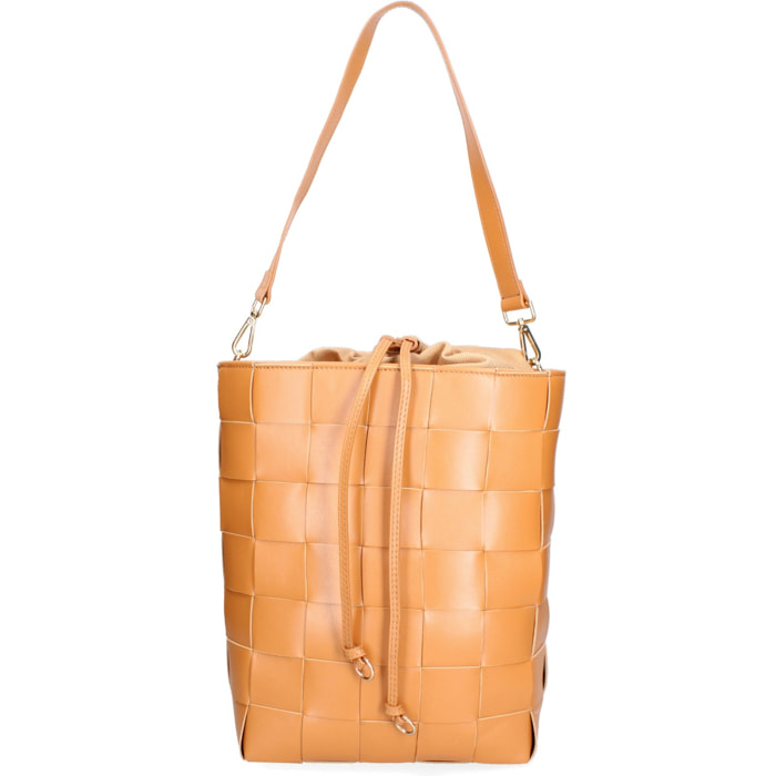 Borsa a spalla da donna - Modello Ivoire - Vera pelle - 27.0 x 34.0 x 14.0 cm