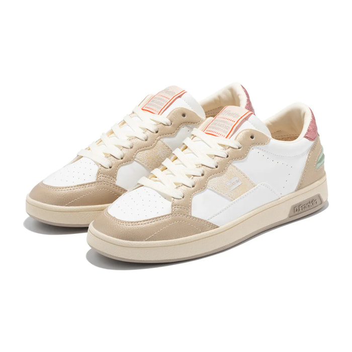 Zapatillas Deportivas Mujer Match Skate Dorado/ Naranja