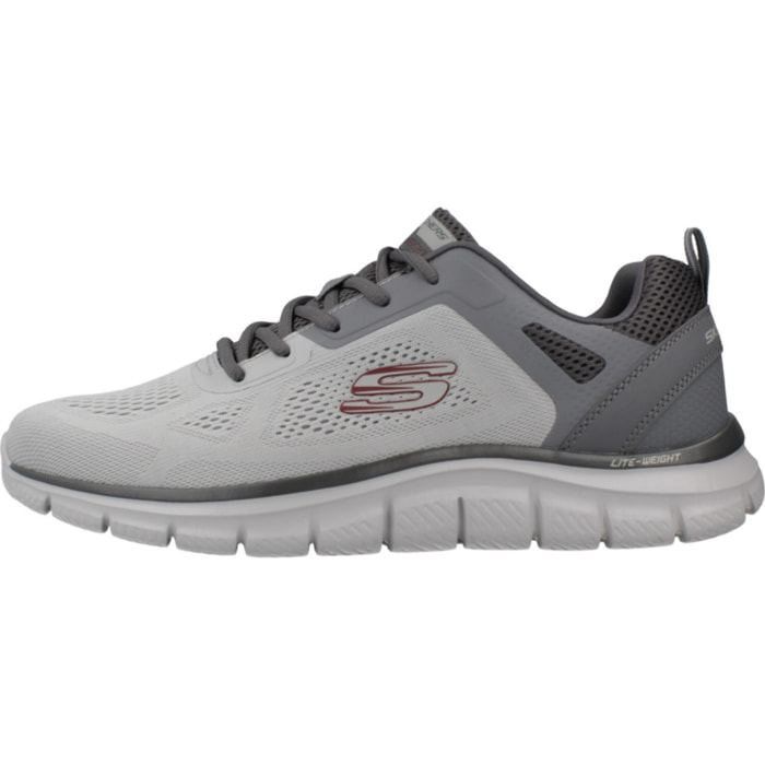 Sneakers De  Hombre Track Gris