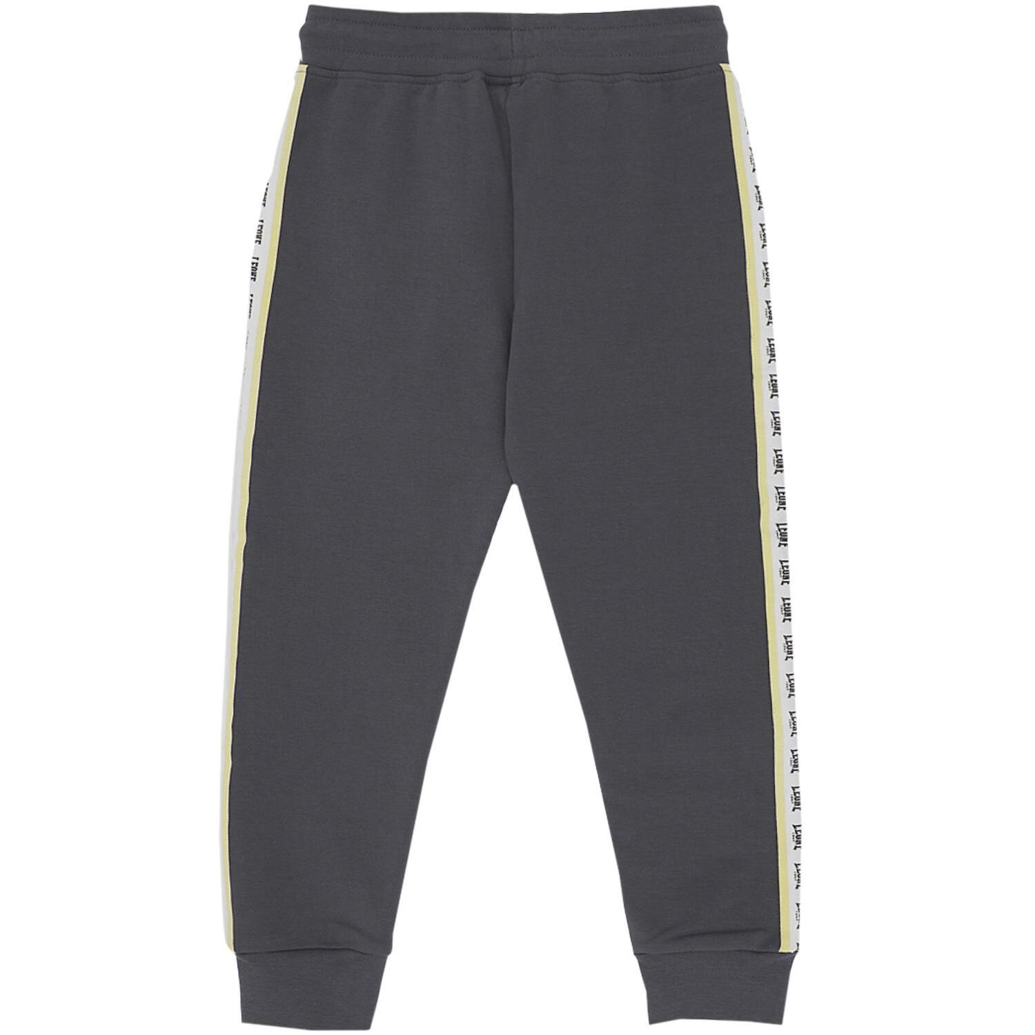 Pantalones deportivos básicos para niña con rayas laterales