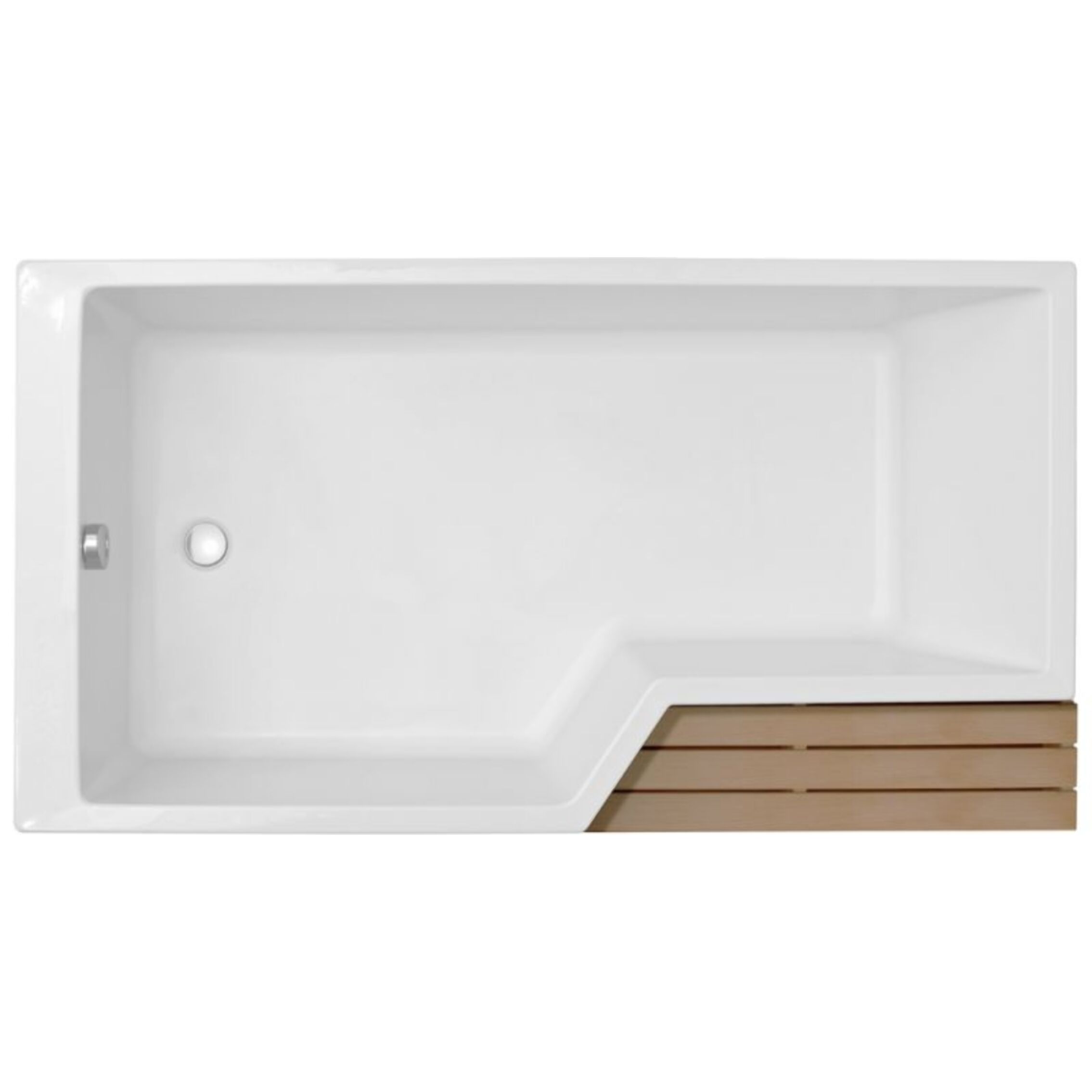 Baignoire bain douche JACOB DELAFON Neo blanc brillant