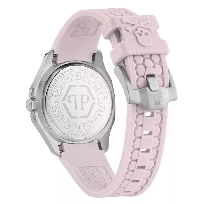 Reloj Philipp Plein PWTAA0123 Mujer Analogico Cuarzo con Correa de Silicona
