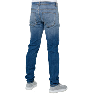 Pantalone Hot Buttered denim Raptor Blu.