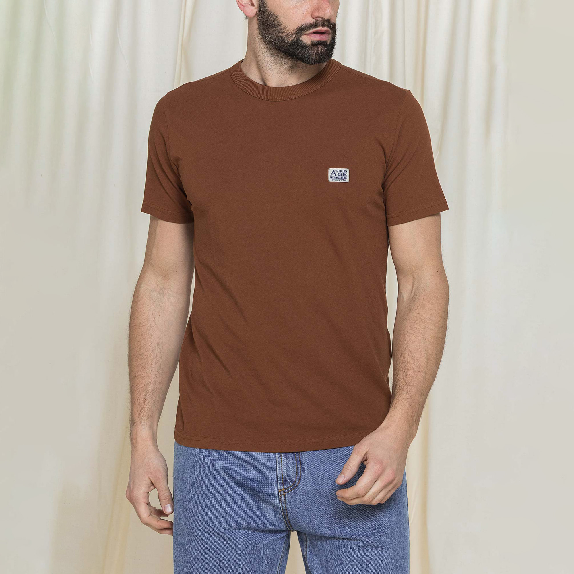 T-SHIRT VINTAGE CON PATCH CAPSULE CARRERA THE BLUE AGE REPLICA