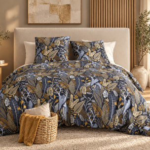Parure housse de couette imprimé 100% coton - emali