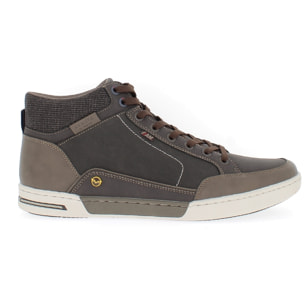 Armata di Mare Scarpe Uomo Stivaletti Casual Stringati con Soletta Rimovibile in Memory Foam AMU W23M400 Dk Brown