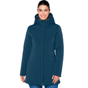Parka JAQUELINE imbottito impermeabile blu chiaro