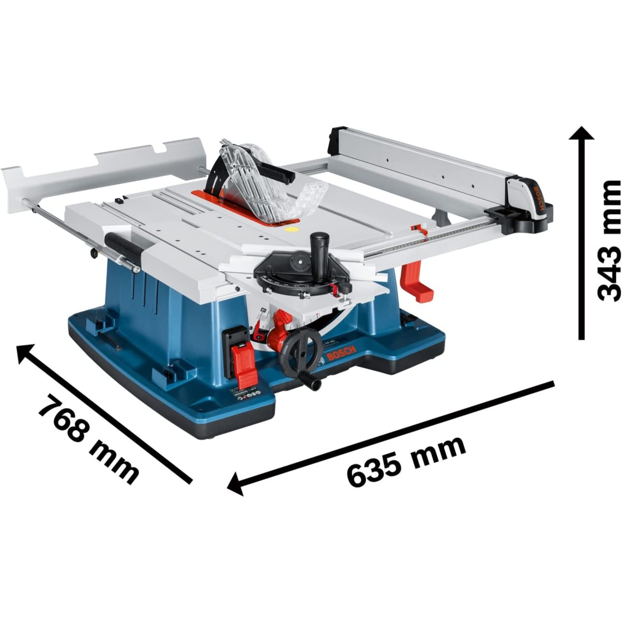 Scie sur table filaire 2000W Ø254 mm GTS 10 XC PROFESSIONNAL - BOSCH - 0601B30400