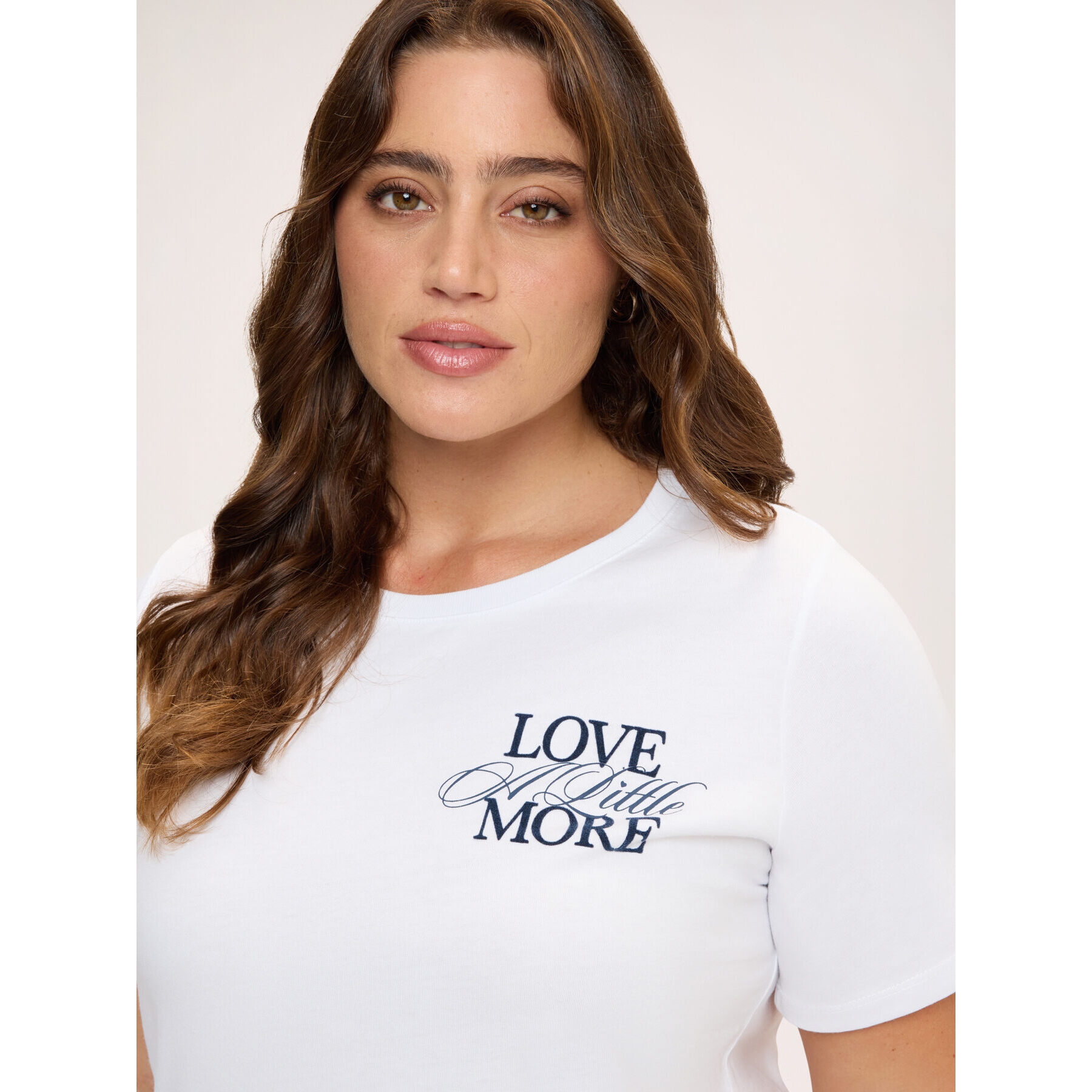 Fiorella Rubino - T-shirt in cotone con scritta - Bianco