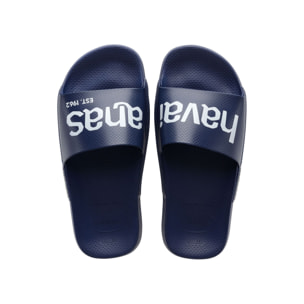 Infradito Havaianas HAV. SLIDE CL.LOGOMANIA Blu