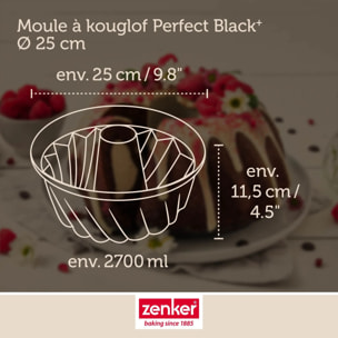 Moule à kouglof Zenker PerfectBack+