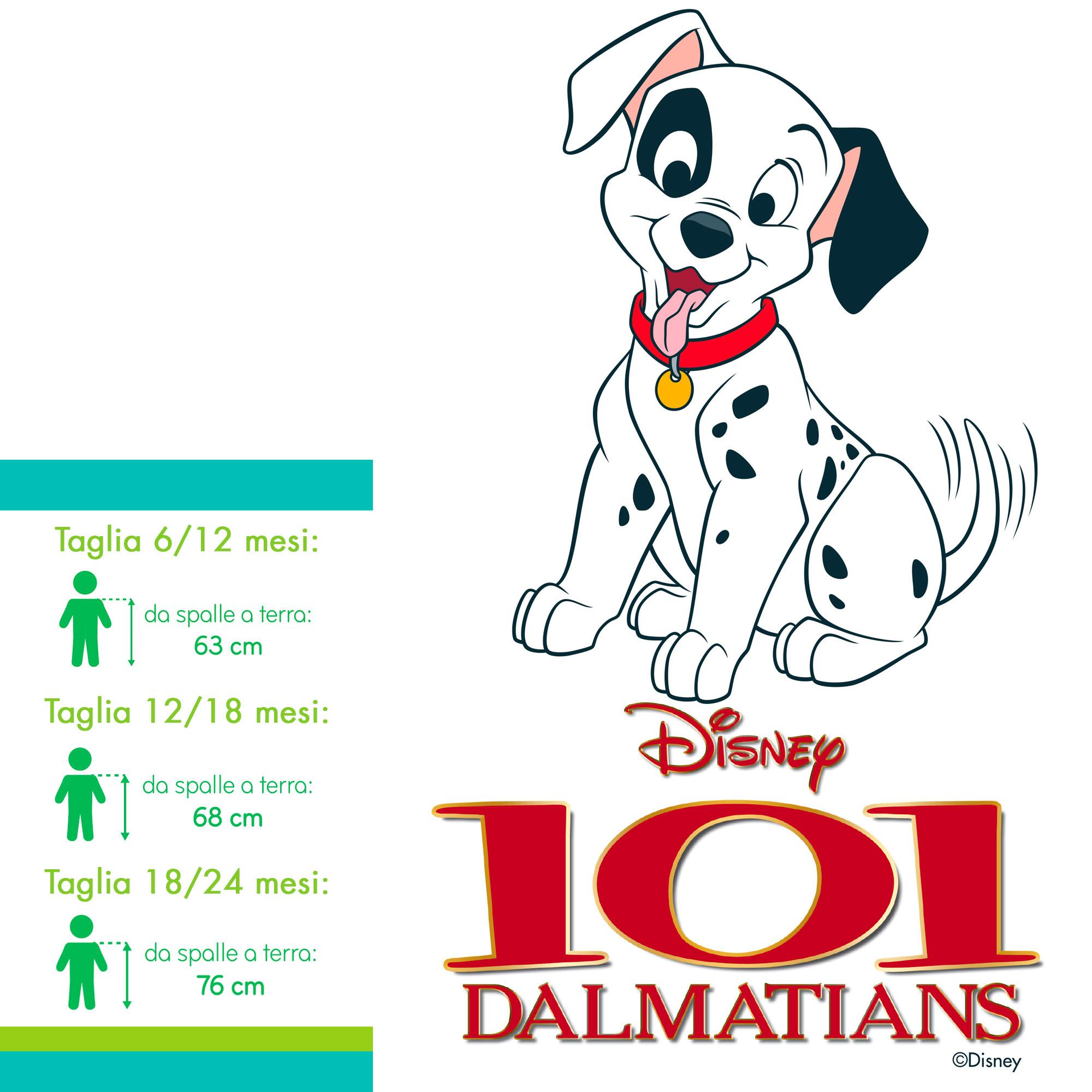 Costume Disney Dalmata Carica Dei 101 Bambino