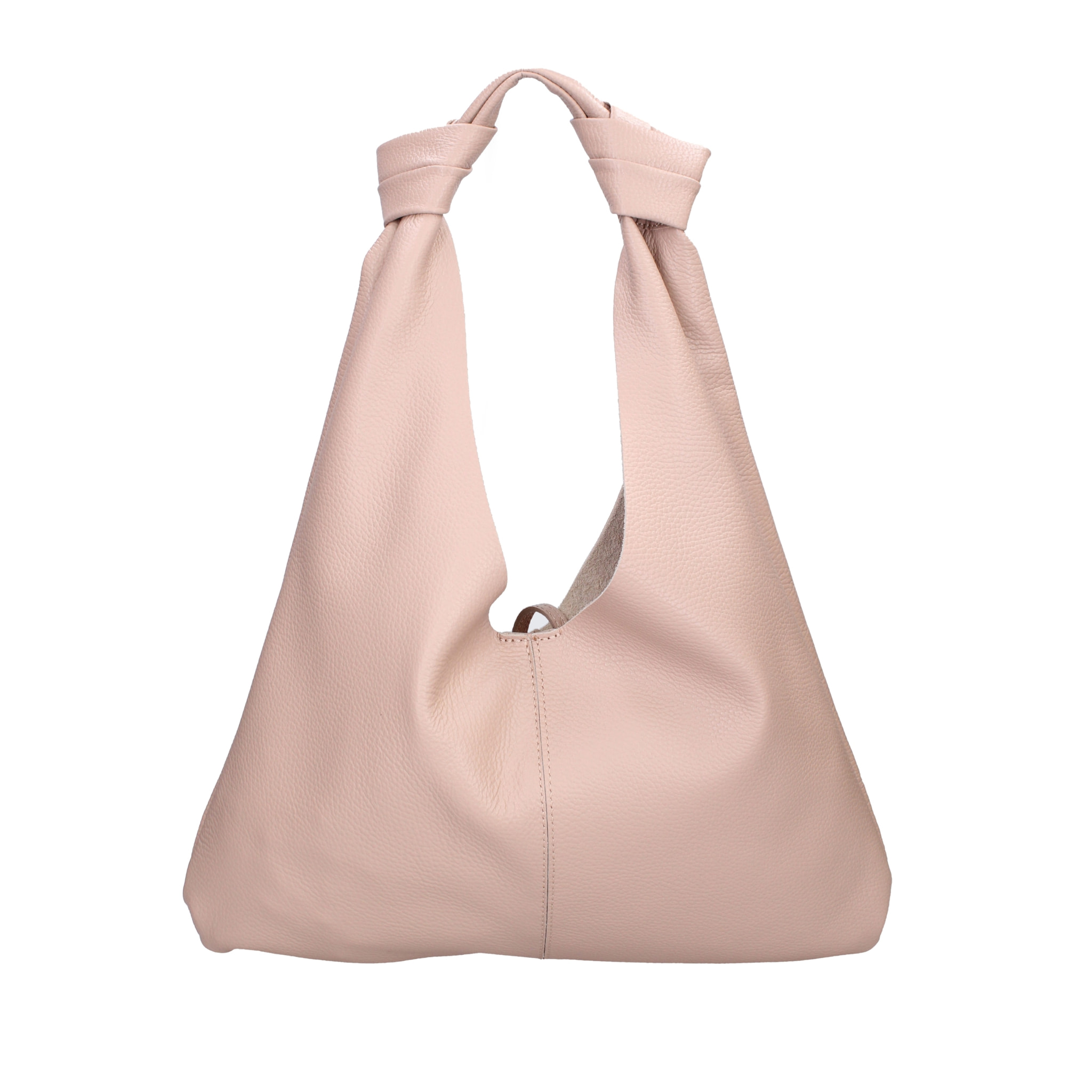 Borsa a spalla da donna In Vera pelle Made in Italy 40x42x2 cm