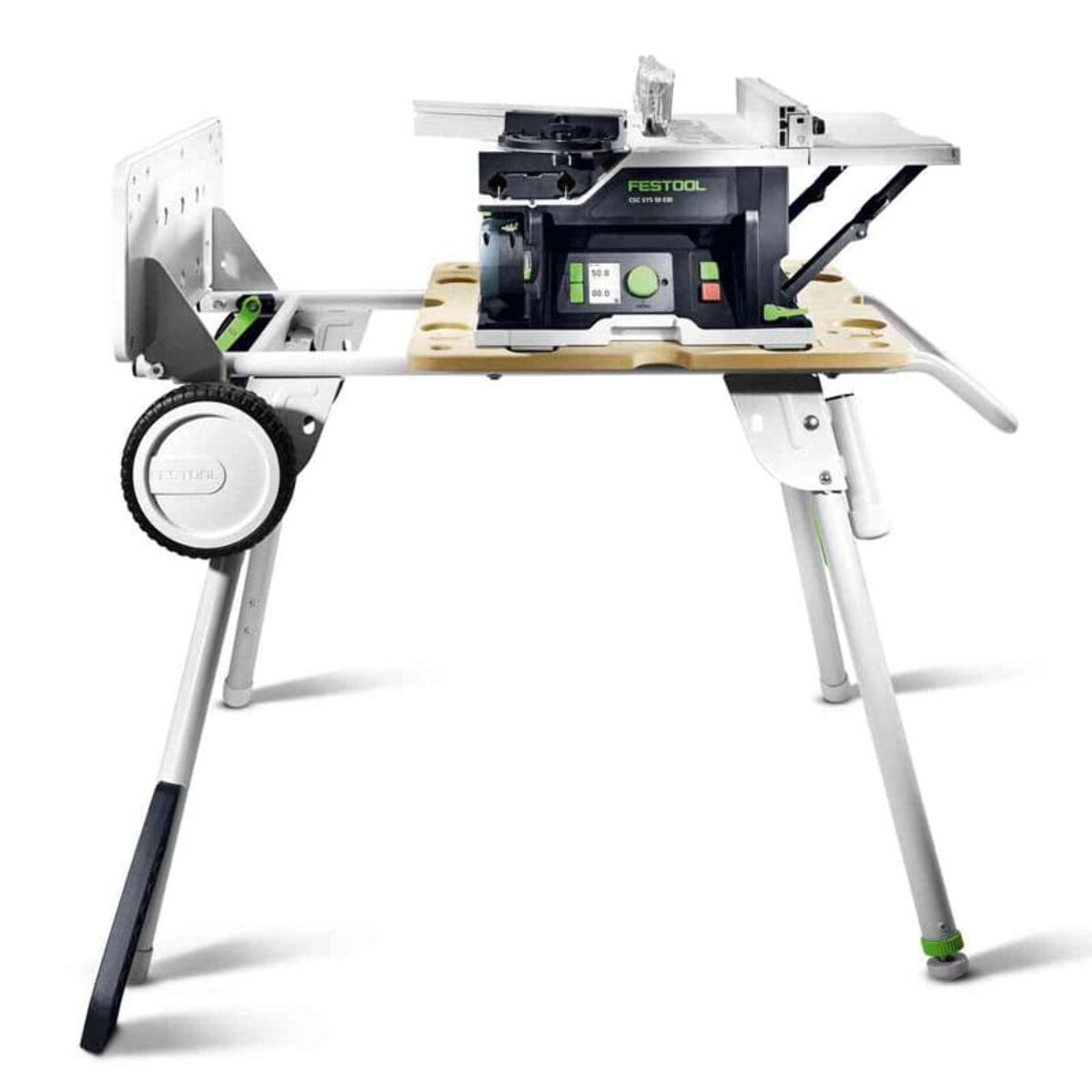 Scie circulaire sur table sans fil 36V (2x18V) VCSC SYS 50 EBI-Basic - FESTOOL - sans batterie ni chargeur - avec accessoires - 576820X18V