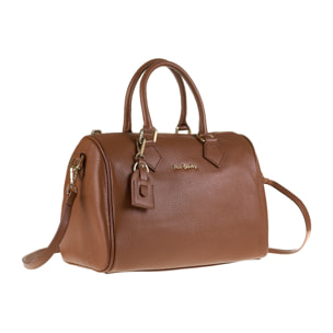 Borsa a bauletto da donna Made in Italy - Modello Arcadia - 100% pelle - 30.0 x 21.0 x 13.0 cm