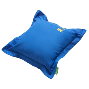 Cojin de decoración azul United colors of Benetton