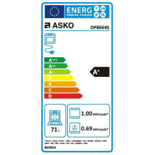 Four encastrable ASKO OP8664S