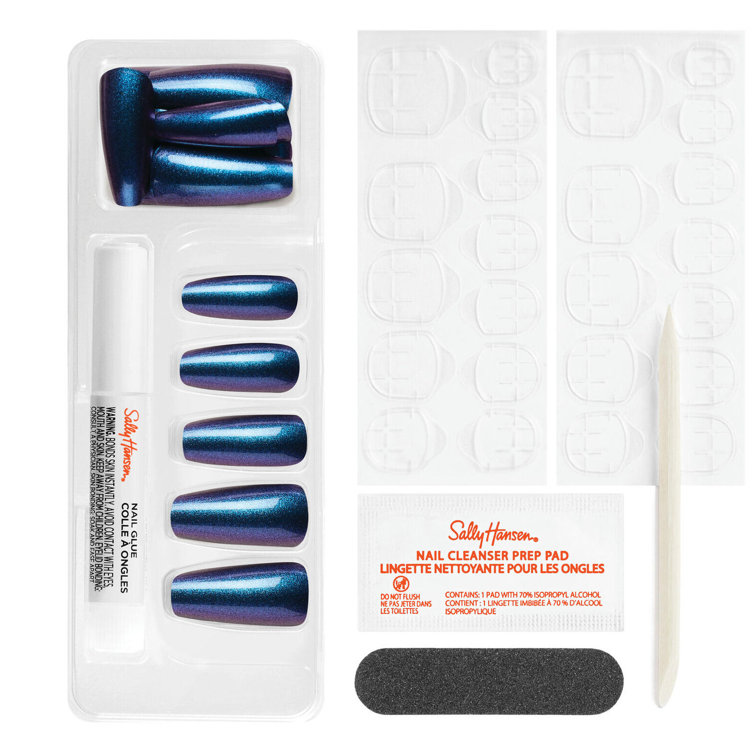 Salon Effects Perfect Press-On - Faux Ongles Press-On