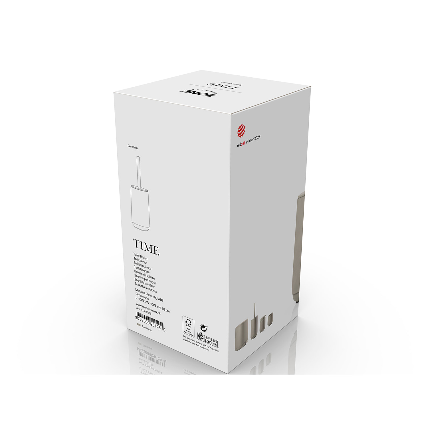 Brosse de toilette Time