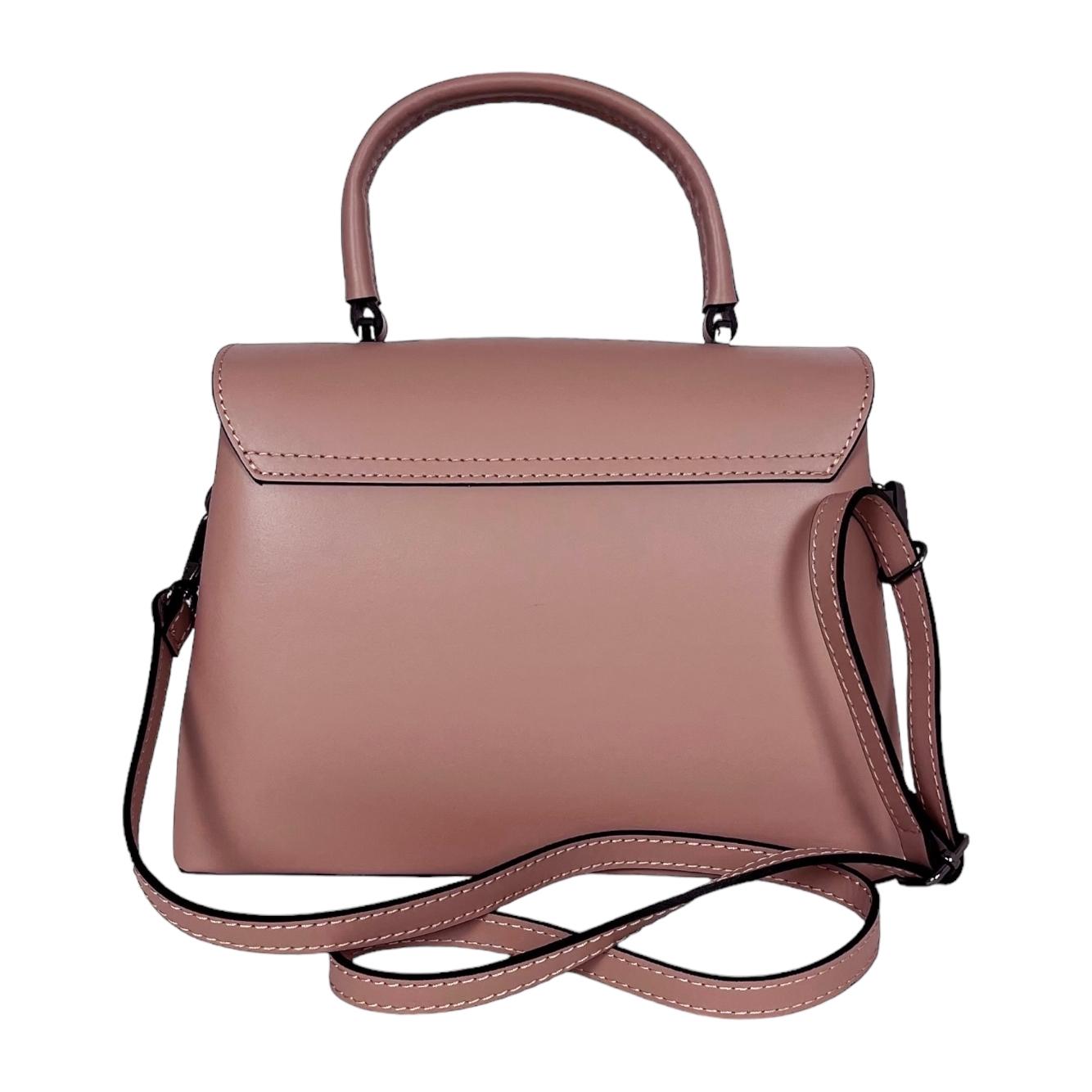 Bolso de mano Cheval Firenze Vittoria Rosa Empolvado