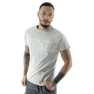 T-shirt a da uomo in cotone lavato Leone Old Wash