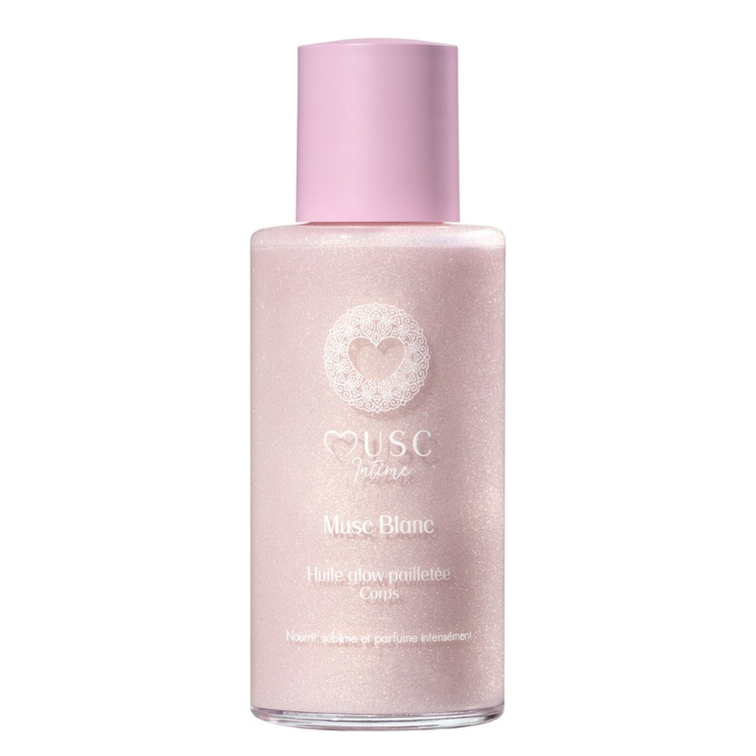 Musc Blanc - Huile Glow Pailletée Corps 100 ml