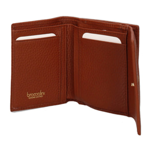 Portafoglio  da donna In Vera pelle Made in Italy 11x8,5x4 cm