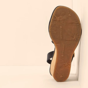 Sandalias con tacón N852 SOFT NAPPA BLACK/ GAIA color Black