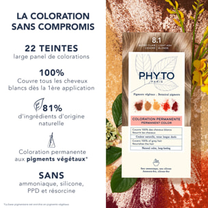 Kit Coloration - Coloration Permanente 8.1 Blond Clair Cendré
