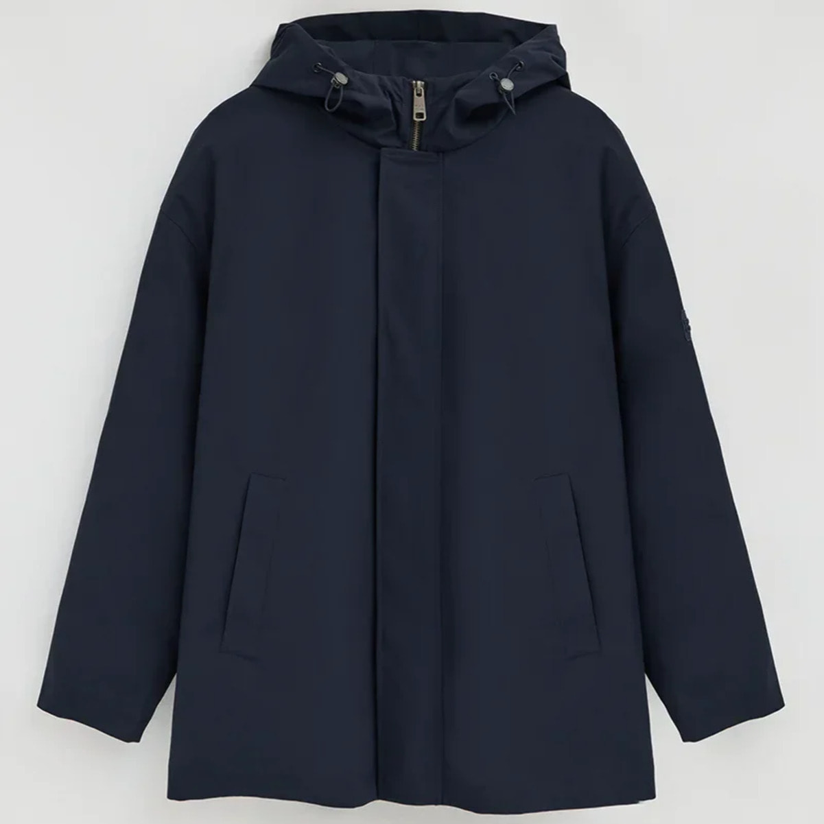 Chaqueta Ellington acolchada azul marino con logo engomado Polo Club