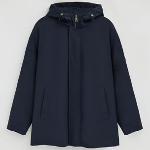 Chaqueta Ellington acolchada azul marino con logo engomado Polo Club