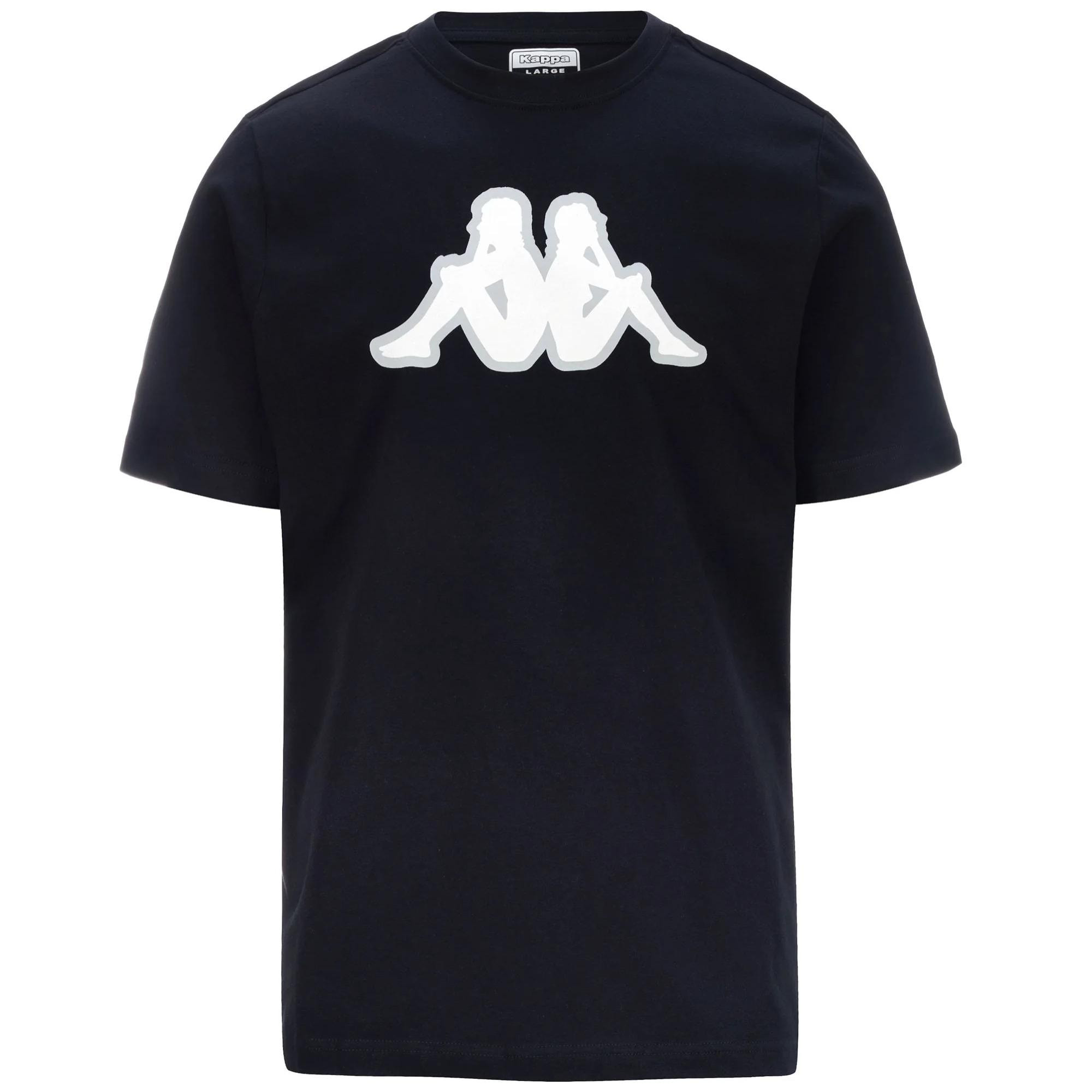 T-Shirts & Top Kappa Uomo LOGO ZOBI Nero