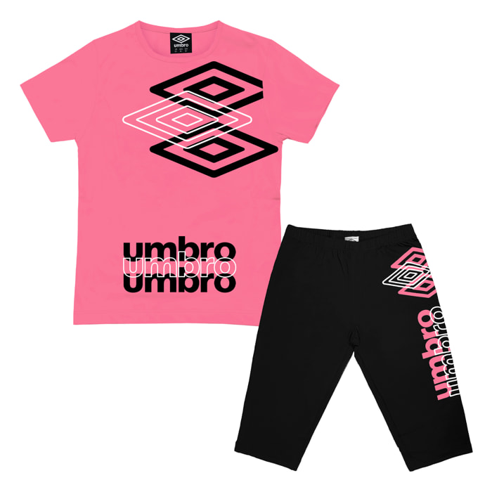Completo Corto Ragazza UMBRO Cotone 8 / 16 Anni