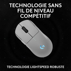 Souris Gamer Sans Fil LOGITECH G PRO 2 Lightspeed Wireless Blanche