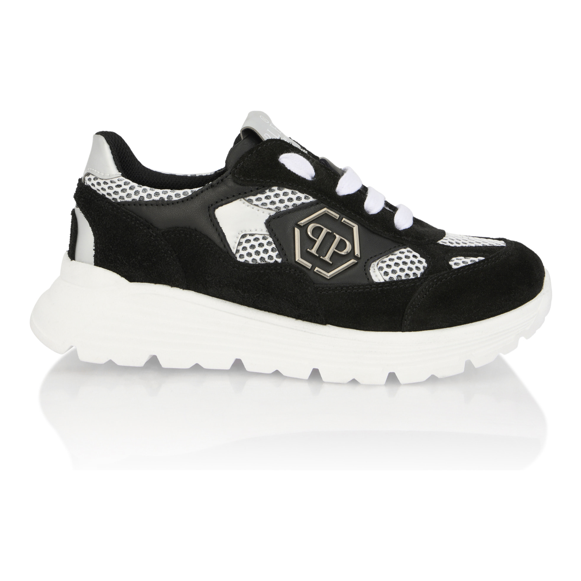 PHILIPP PLEIN Suede Low-Top Sneakers