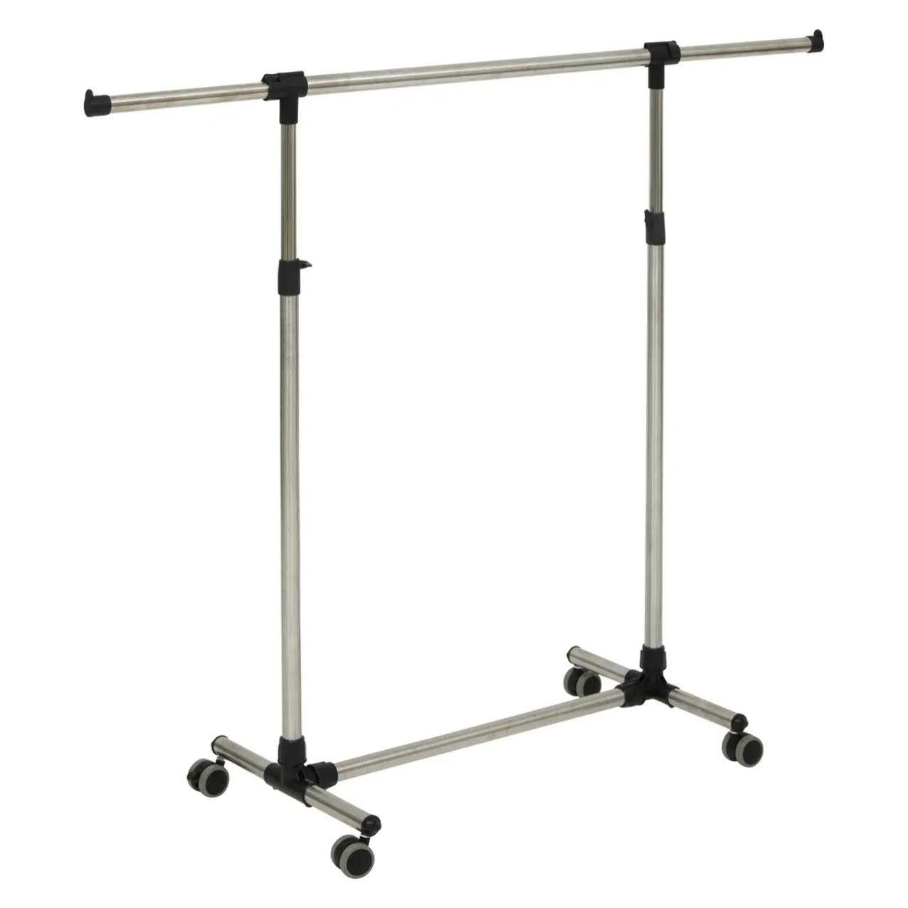 Portant à vêtements simple inox "Venus"