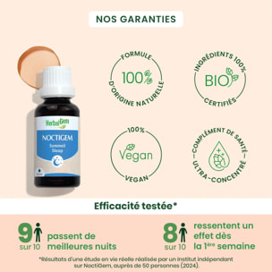 Herbalgem- Complexe sommeil Noctigem - Bio - 30 ml