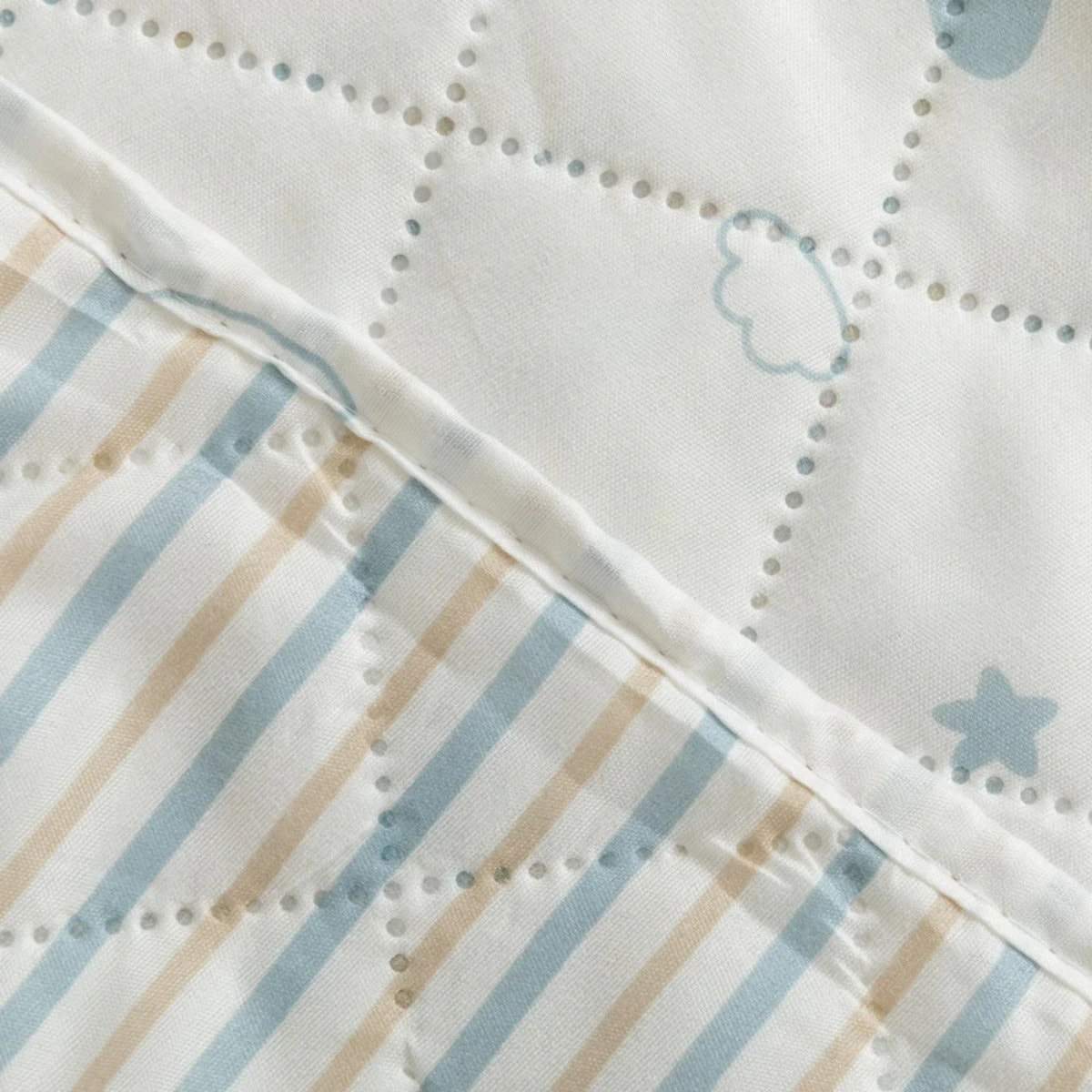 Colcha bouti Bennet indigo