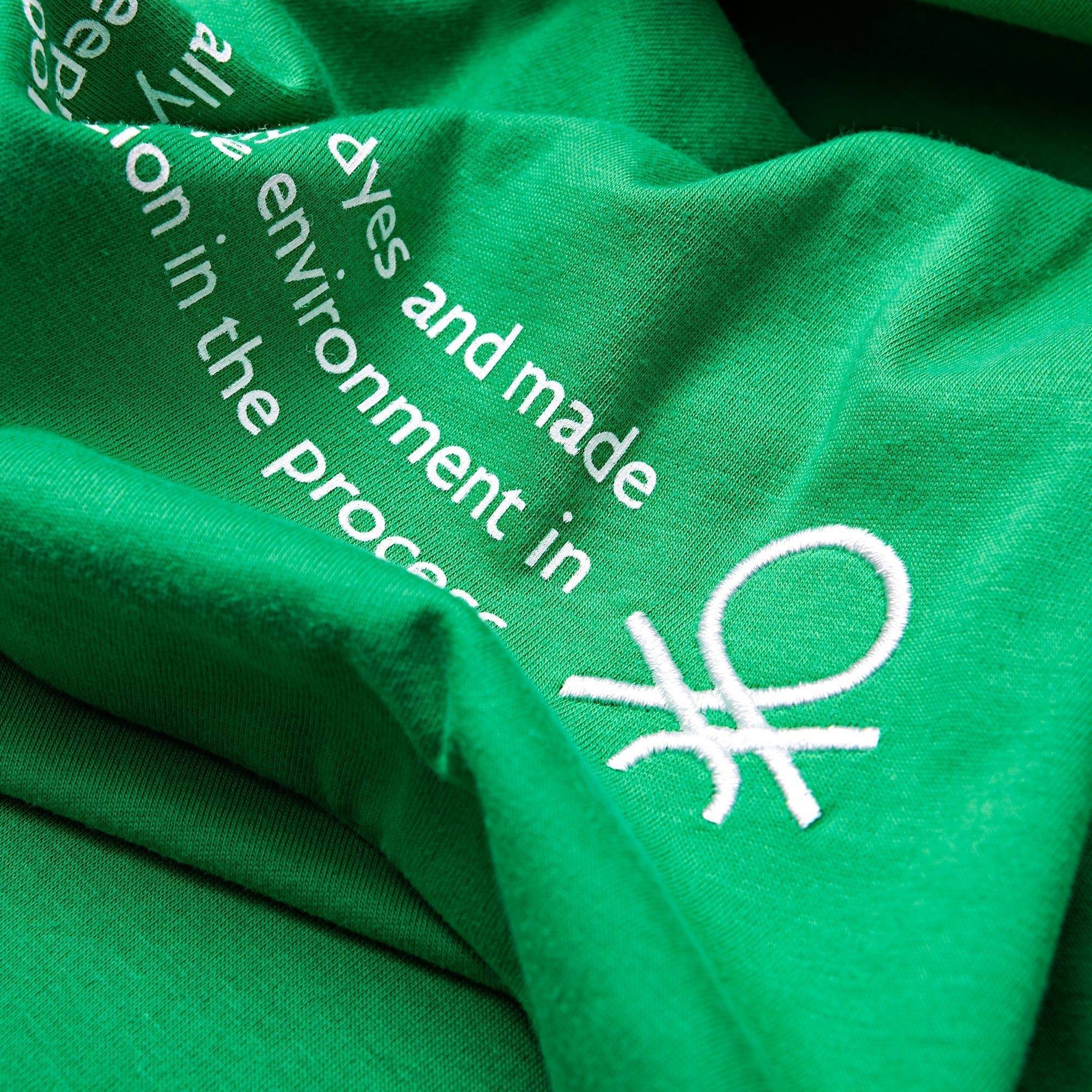 Set 2pc cama (funda nórdica 135x200cm + funda de almohada 80x80cm) 140gsm 100% algodón verde united in green be