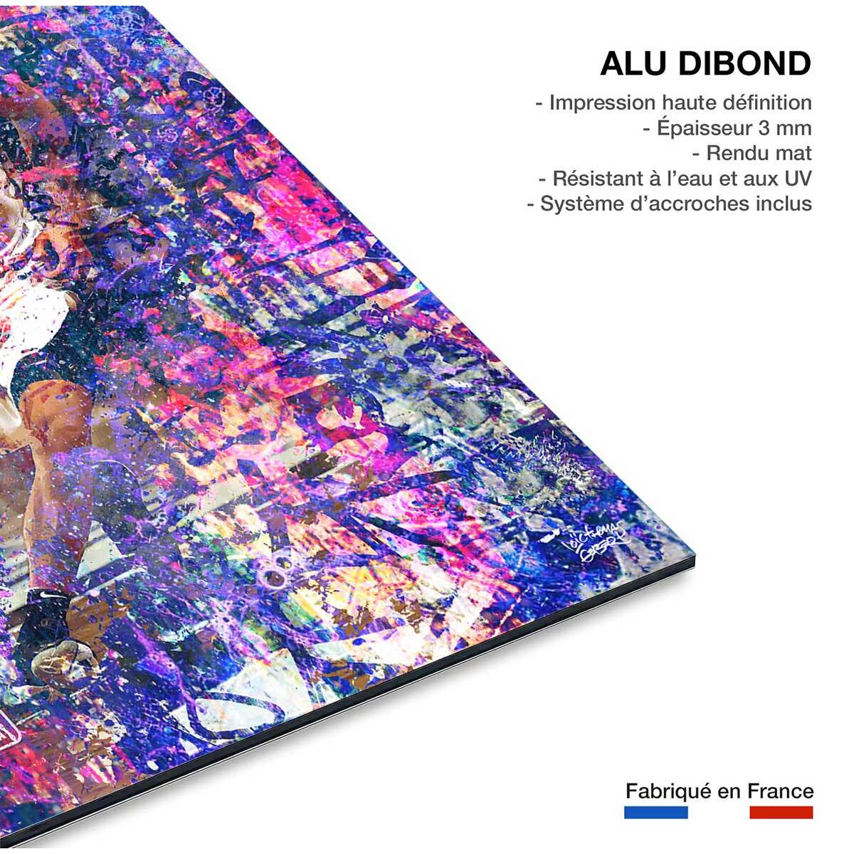 Tableau tony parker 09 Tableau alu Dibond