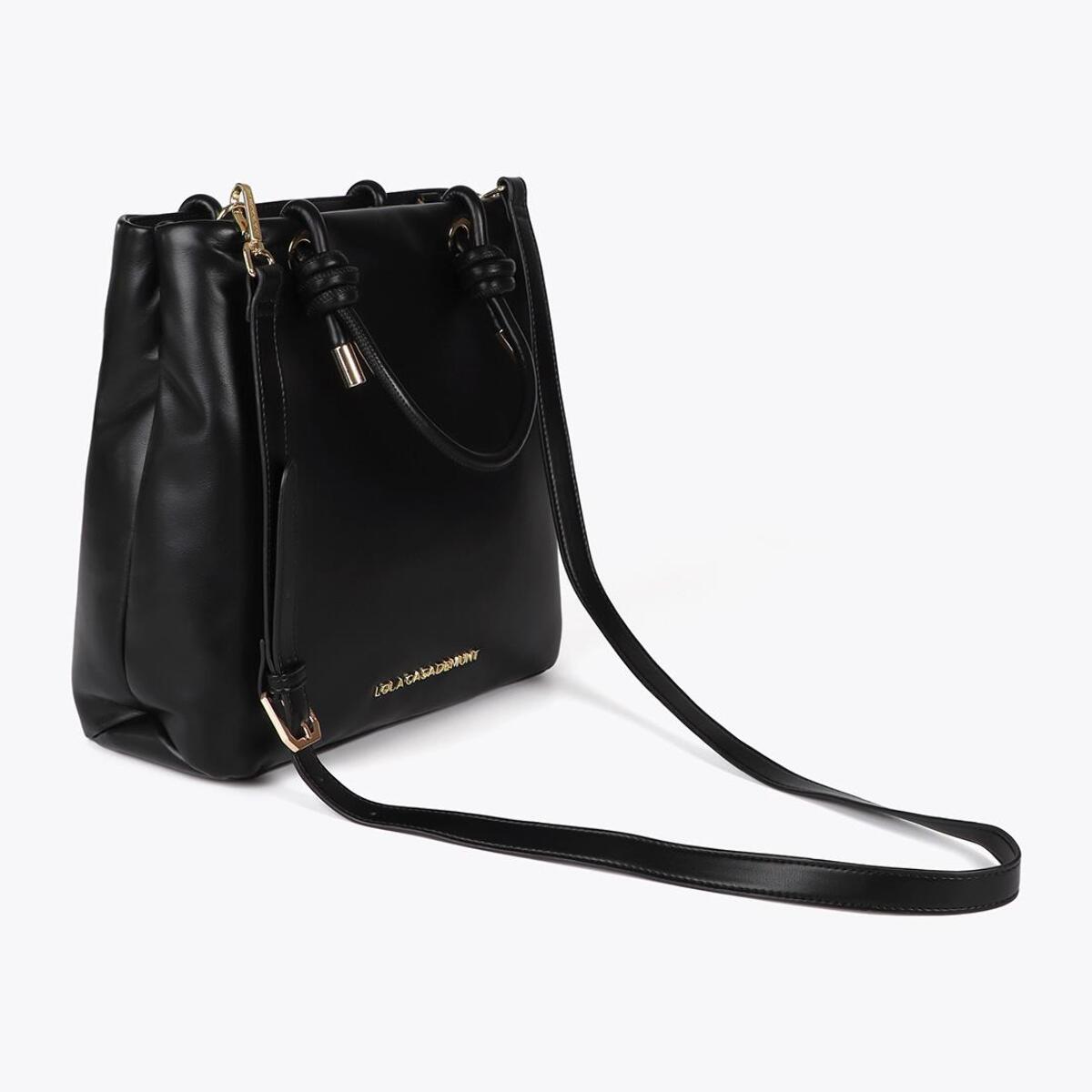 Borsa XL Imbottita Effetto Pelle con Borchie