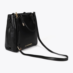 Borsa XL Imbottita Effetto Pelle con Borchie