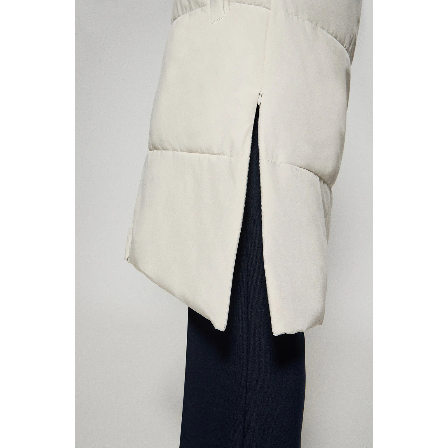 Giaccone Buenos Aires beige con cappuccio fisso e dettagli Polo Club