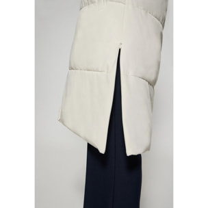 Giaccone Buenos Aires beige con cappuccio fisso e dettagli Polo Club